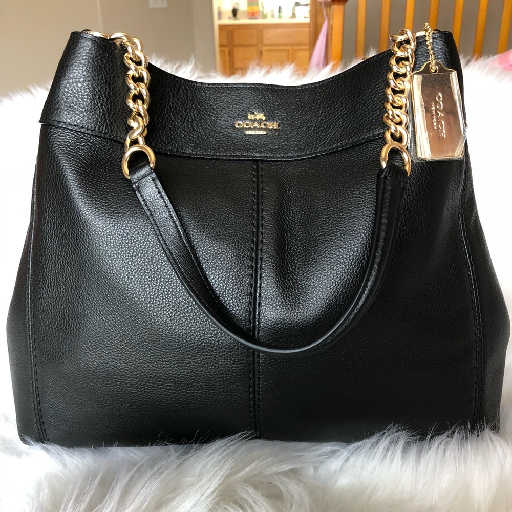 ❗️sale❗️🆕 Coach Large Leather Bag .
